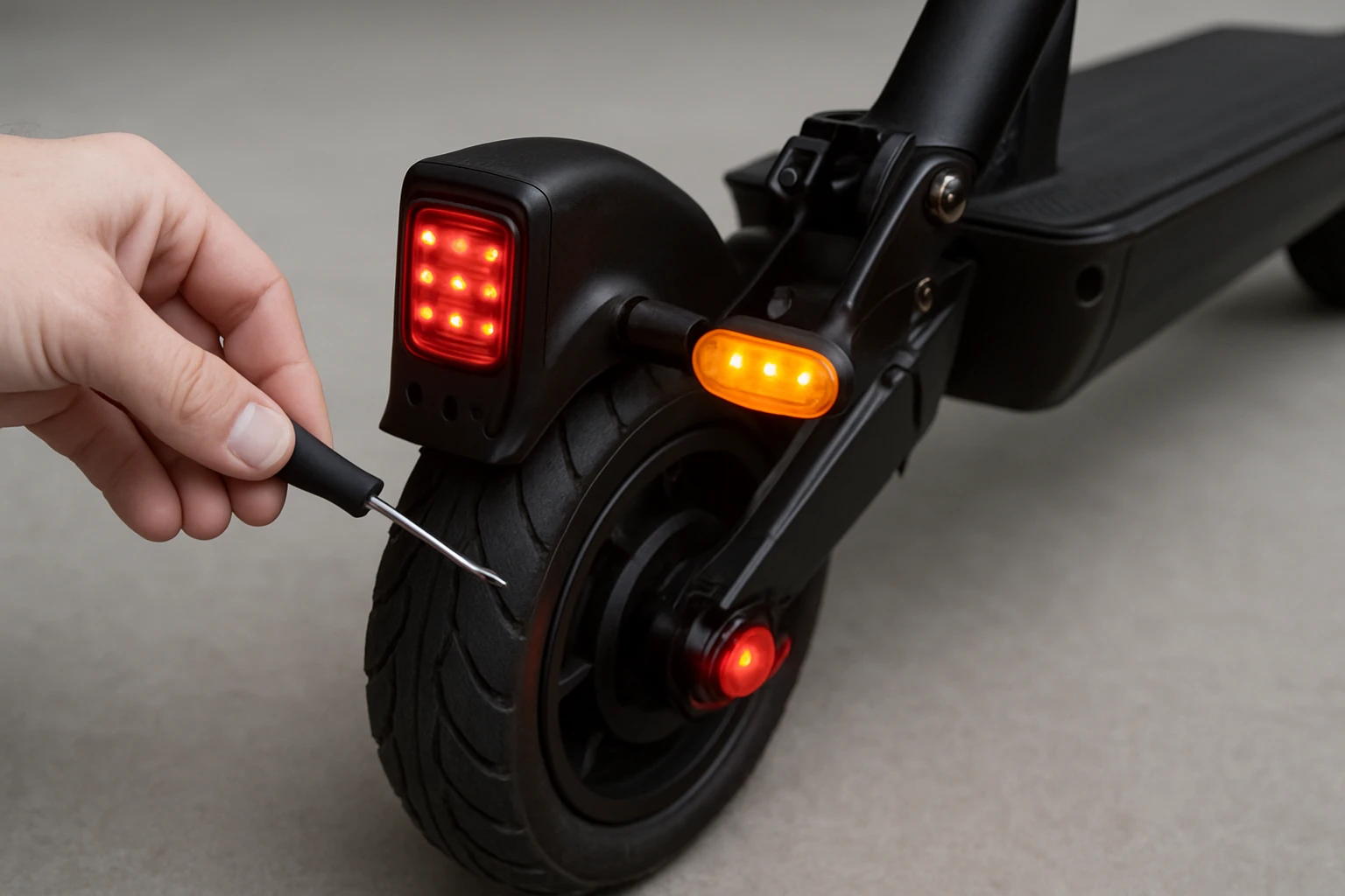 Upgrade Lights and Safety Features on Your Folding Scooter
