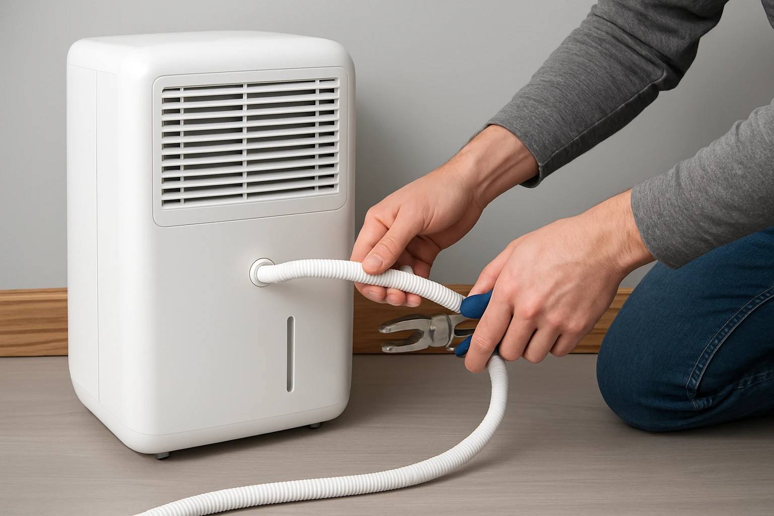 How to Route a Dehumidifier Condensate Hose – Leak-Free Guide