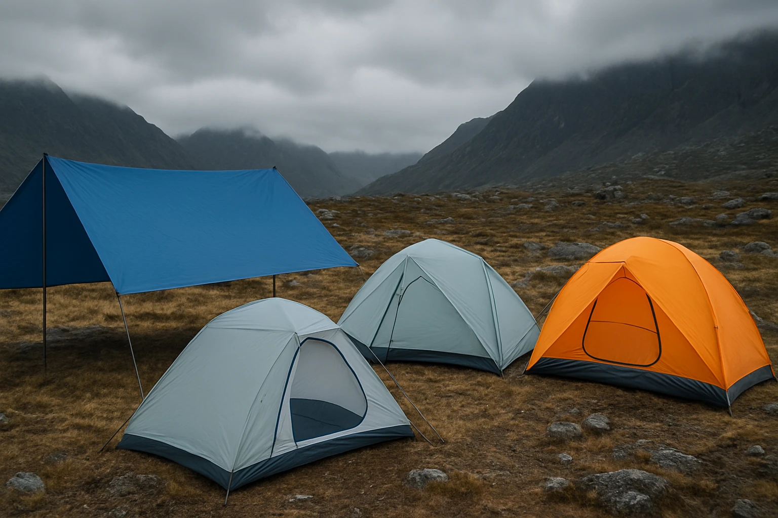 Amazon Camping Gear Comparison: Tarp vs Ultralight Tents