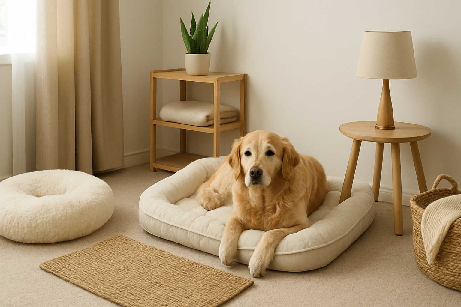 DIY Calming Room for Senior Dogs on a Budget