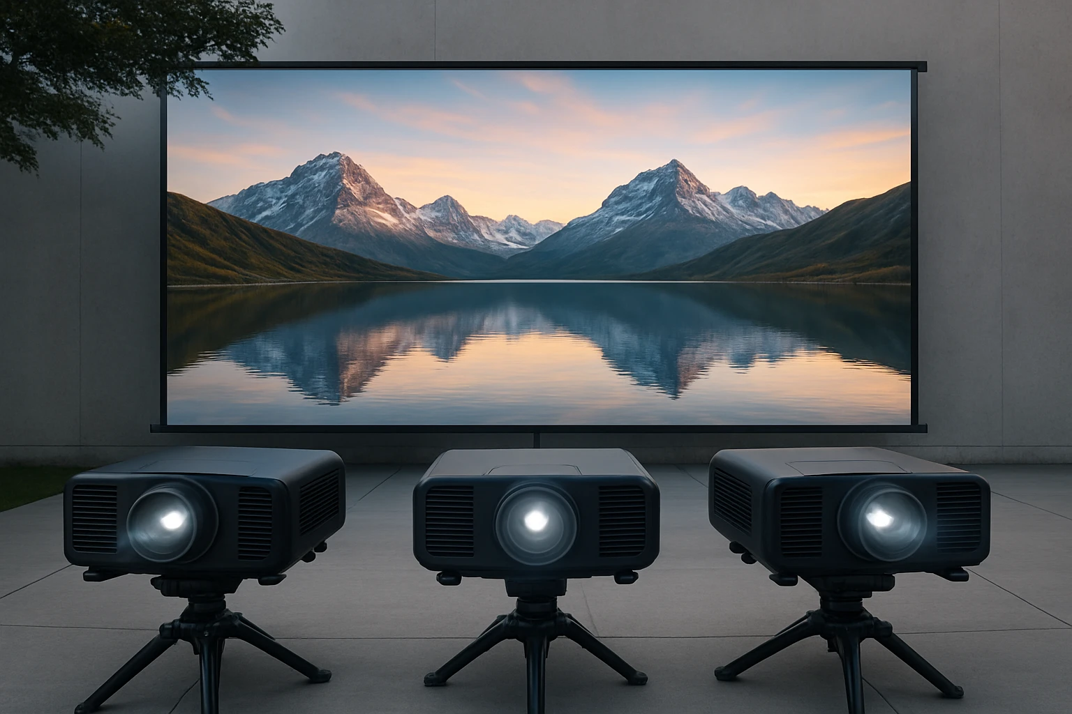 Ultimate Guide to Synchronized Multi-Projector Outdoor Setup