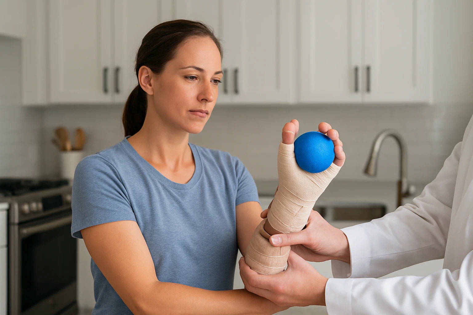 Kitchen Occupational Therapy Exercises After Hand Surgery