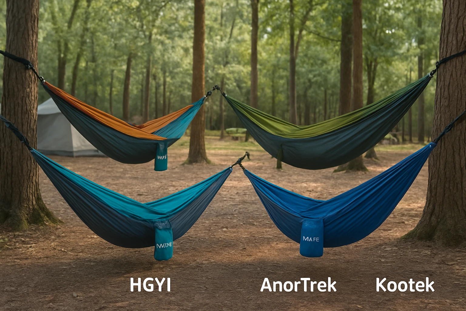 Comparing Top Amazon Camping Hammocks: SZHLUX, HGYI, AnorTrek, and Kootek