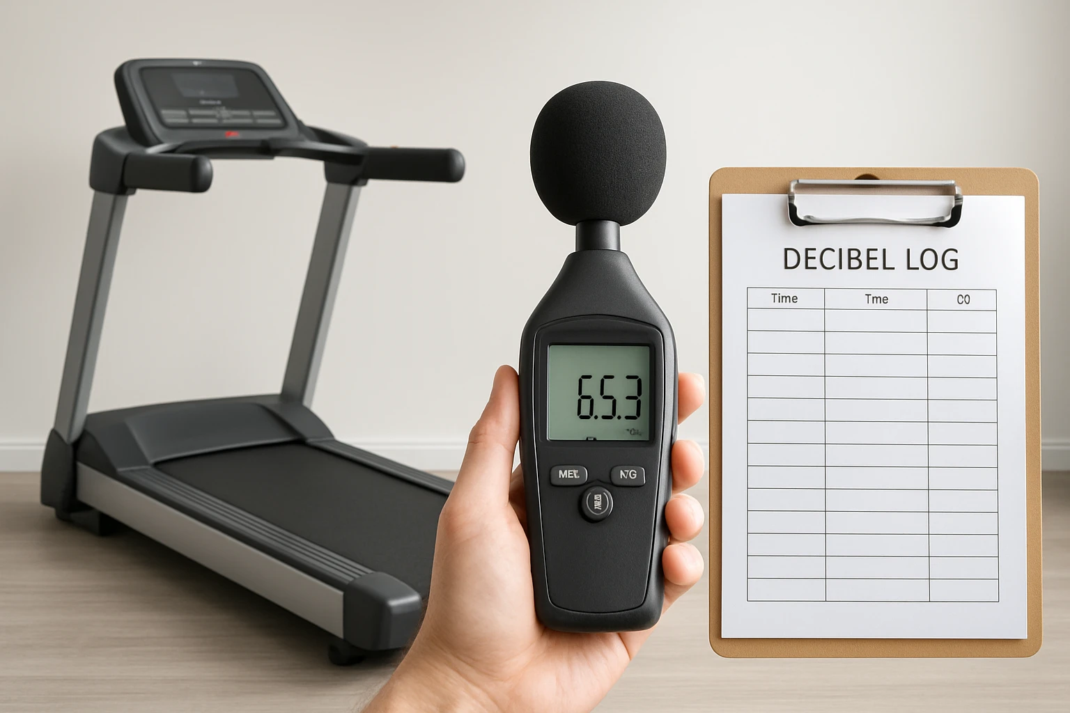 How to Measure Treadmill Noise and Create a Decibel Log for Landlords