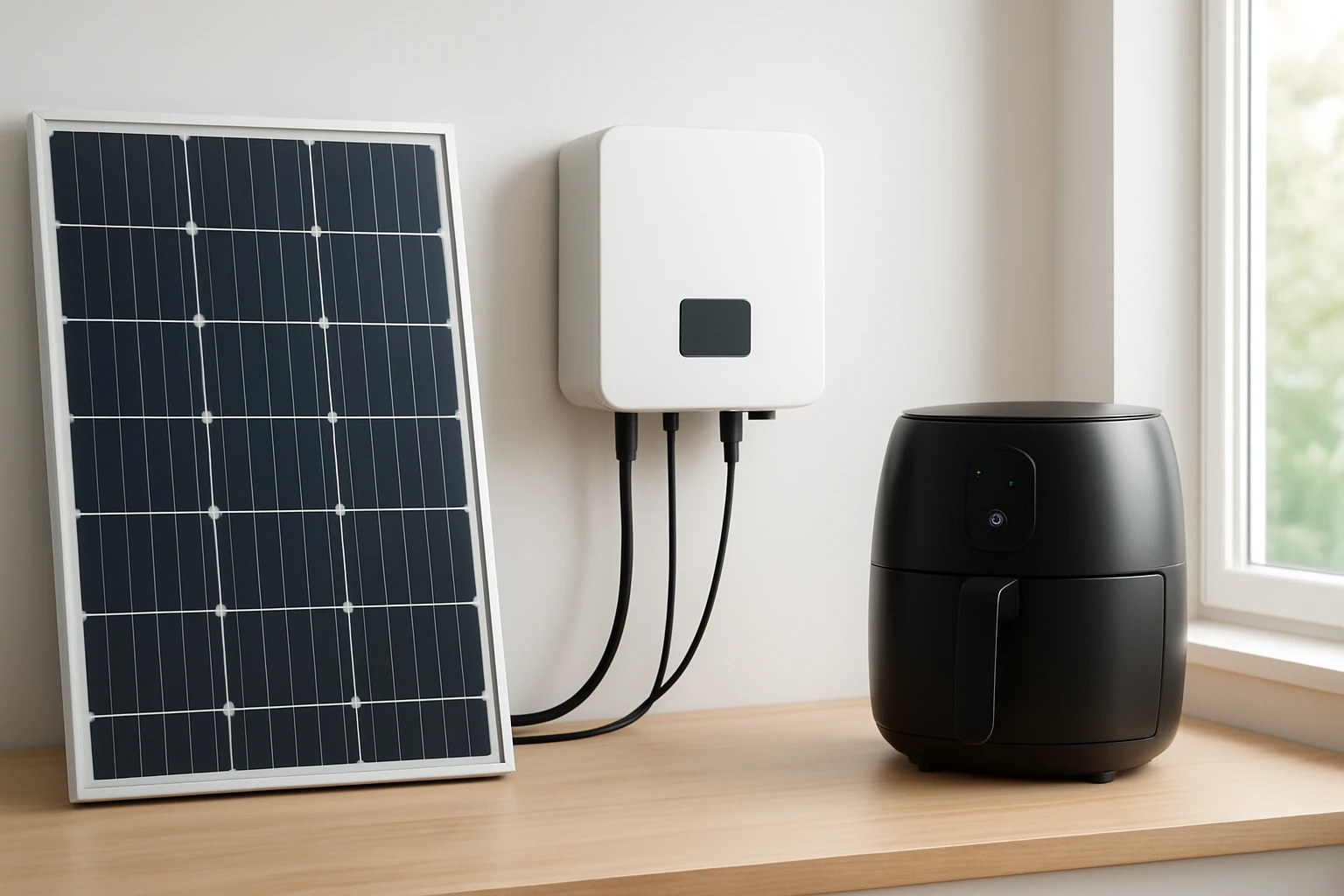How to Run an Air Fryer from Solar Panels: Inverter Sizing & Setup Guide for Tiny Homes