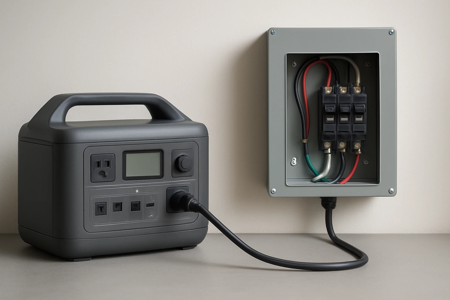 How to Wire a Transfer Switch for a Portable Power Station