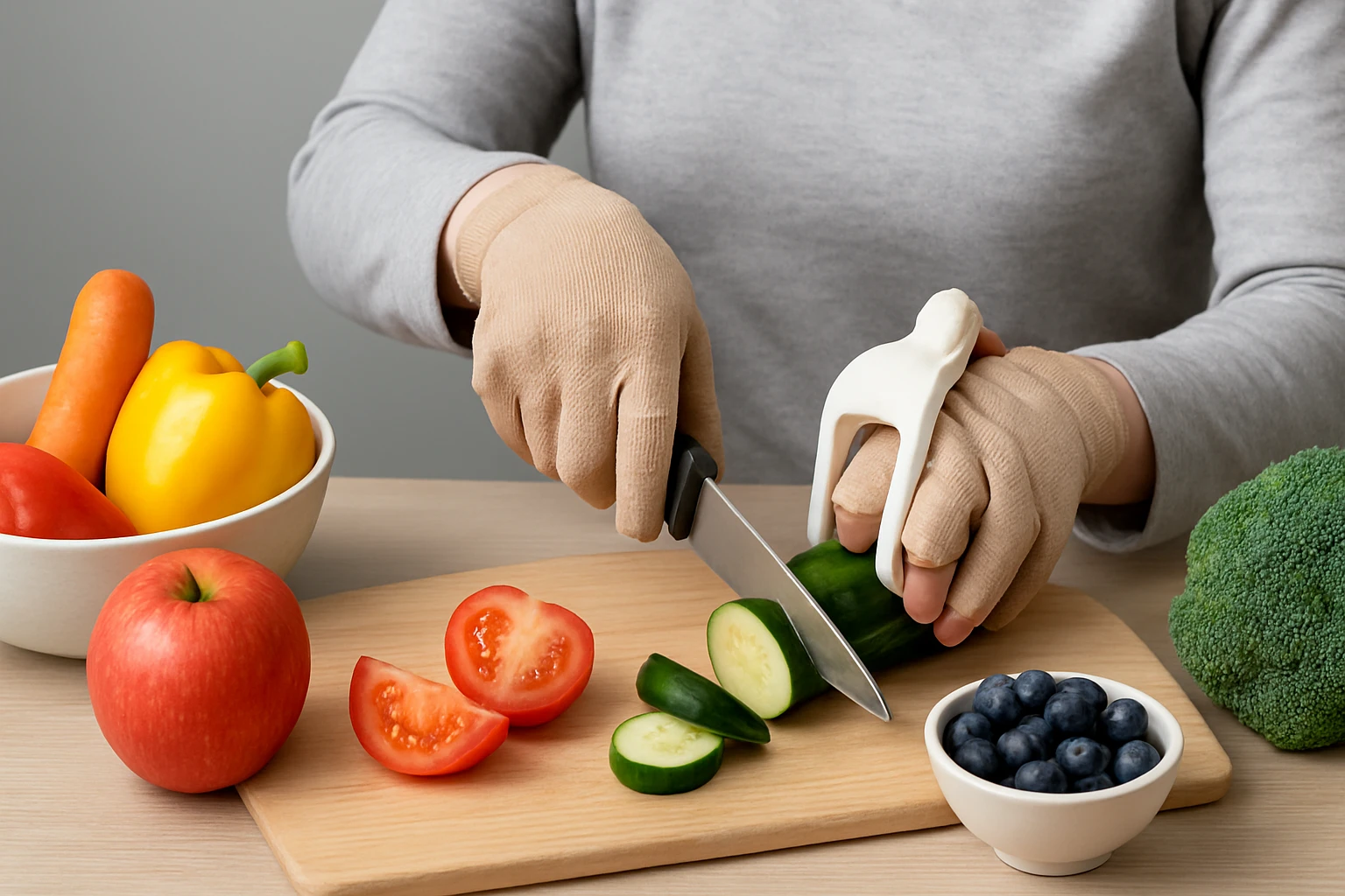 How to Prep Seasonal Produce with Limited Dexterity