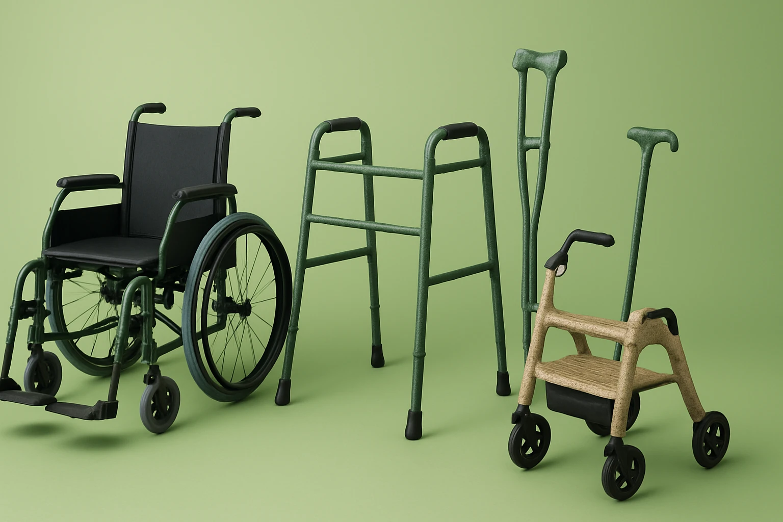 10 Eco-Friendly Mobility Aids Made from Recycled Materials