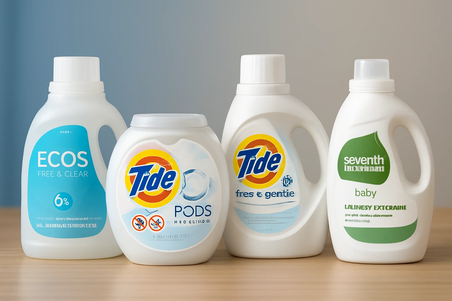 ECOS vs Tide vs Seventh Gen: Detailed Laundry Detergent Comparison