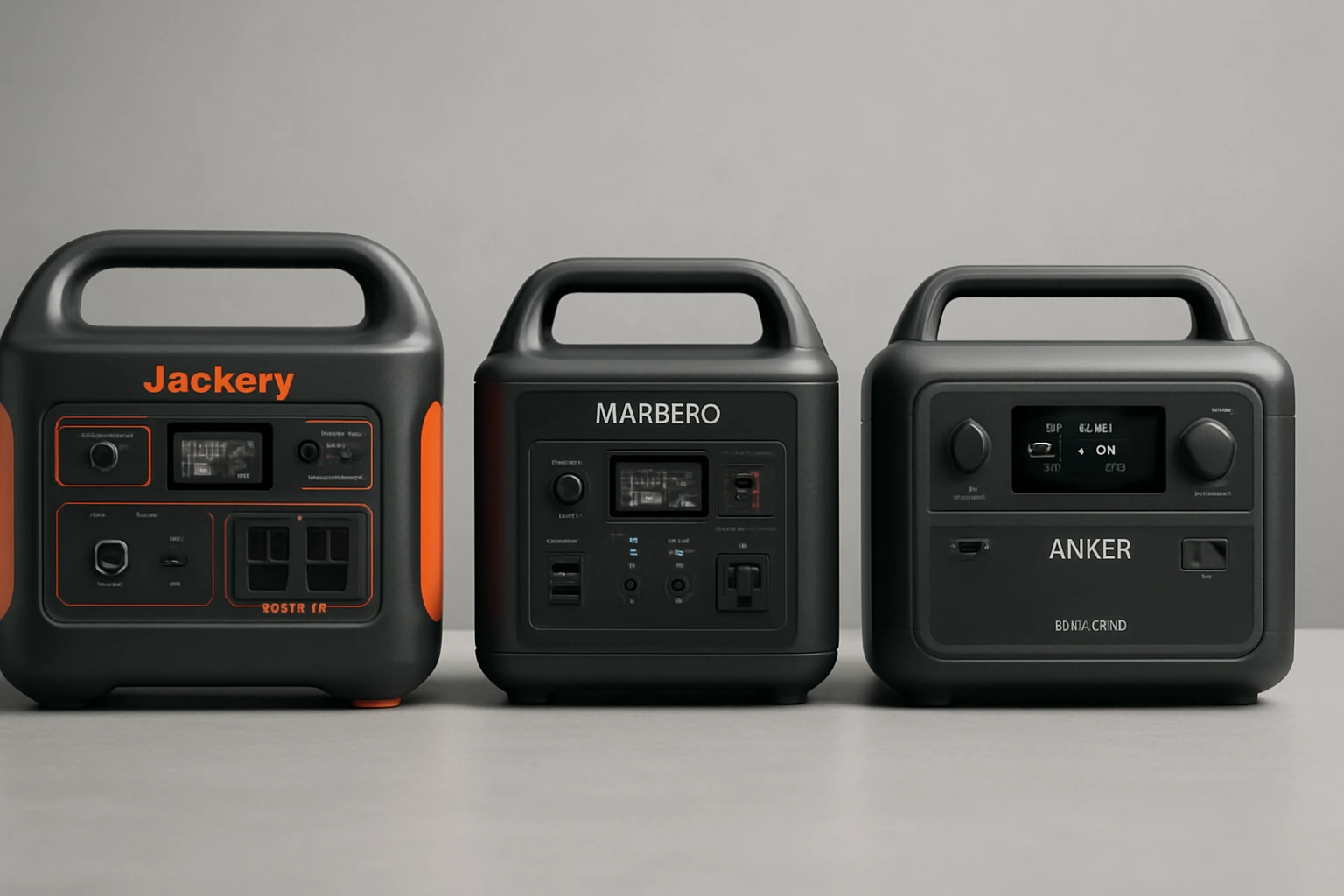 Jackery Explorer 1000 v2 vs MARBERO 300W vs Anker SOLIX C1000 Gen 2 Comparison