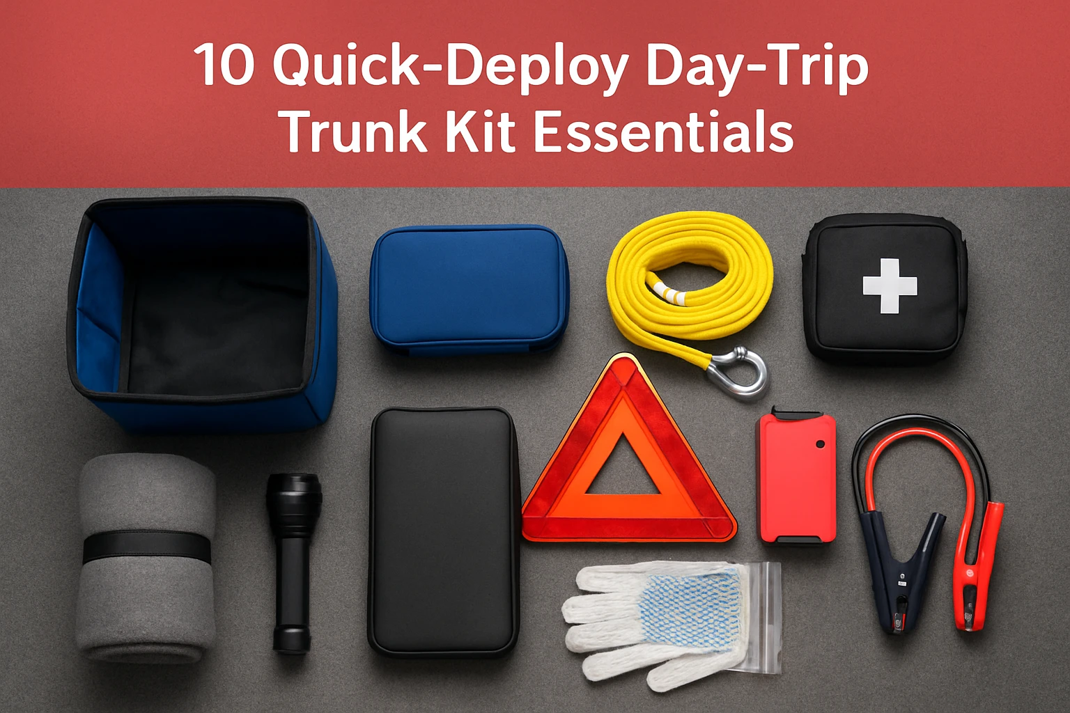 10 Quick‑Deploy Day‑Trip Trunk Kit Essentials