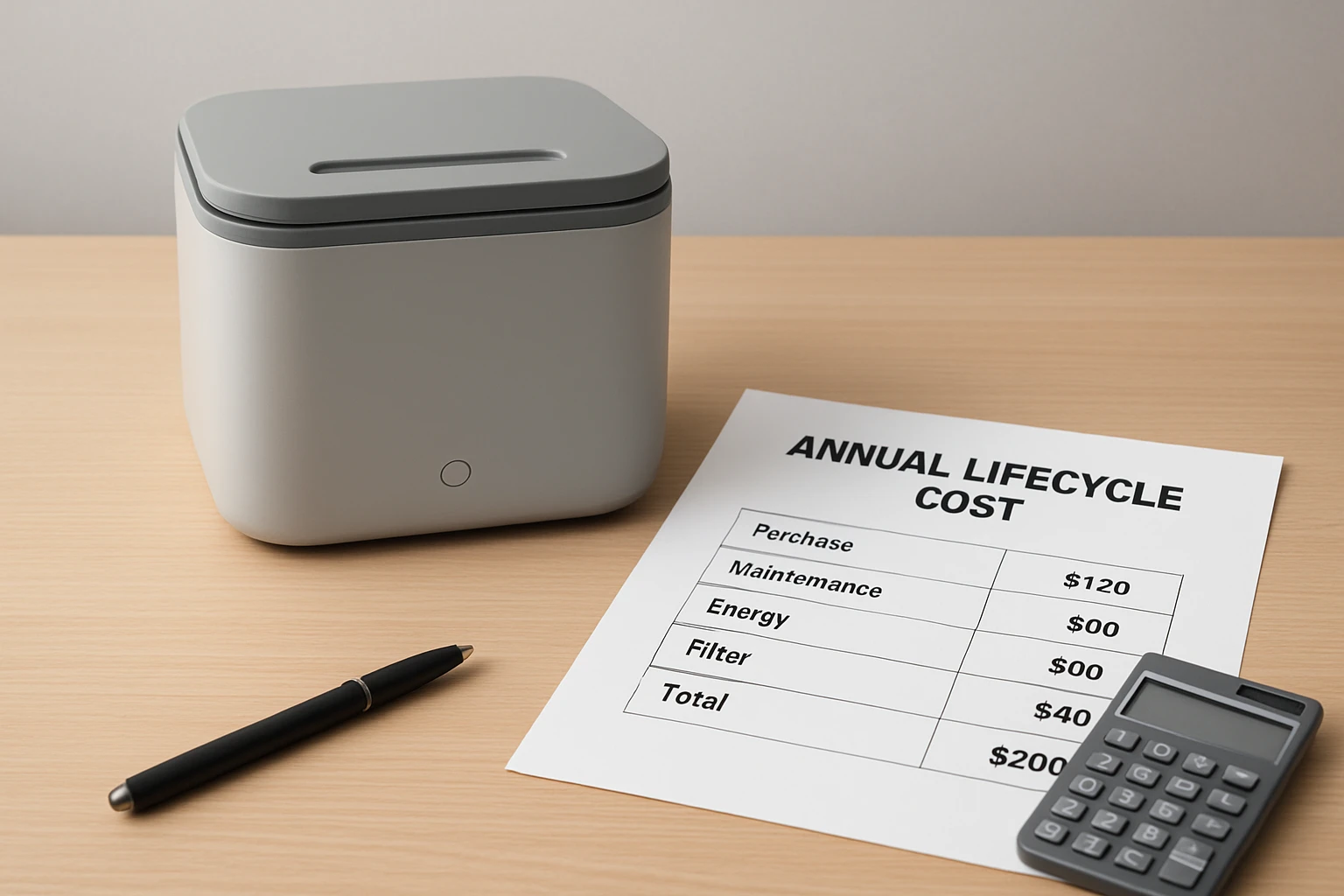 Annual Lifecycle Cost of a Countertop Composter: The Complete Guide