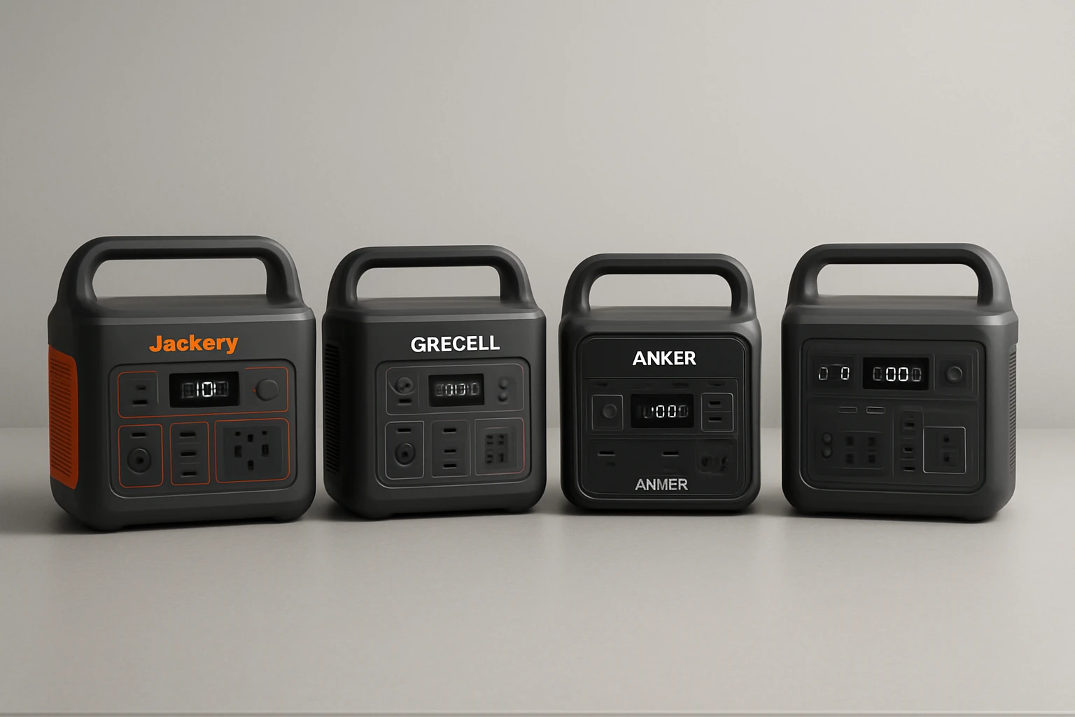 Jackery vs GRECELL vs Anker vs MARBERO Portable Power Stations Comparison