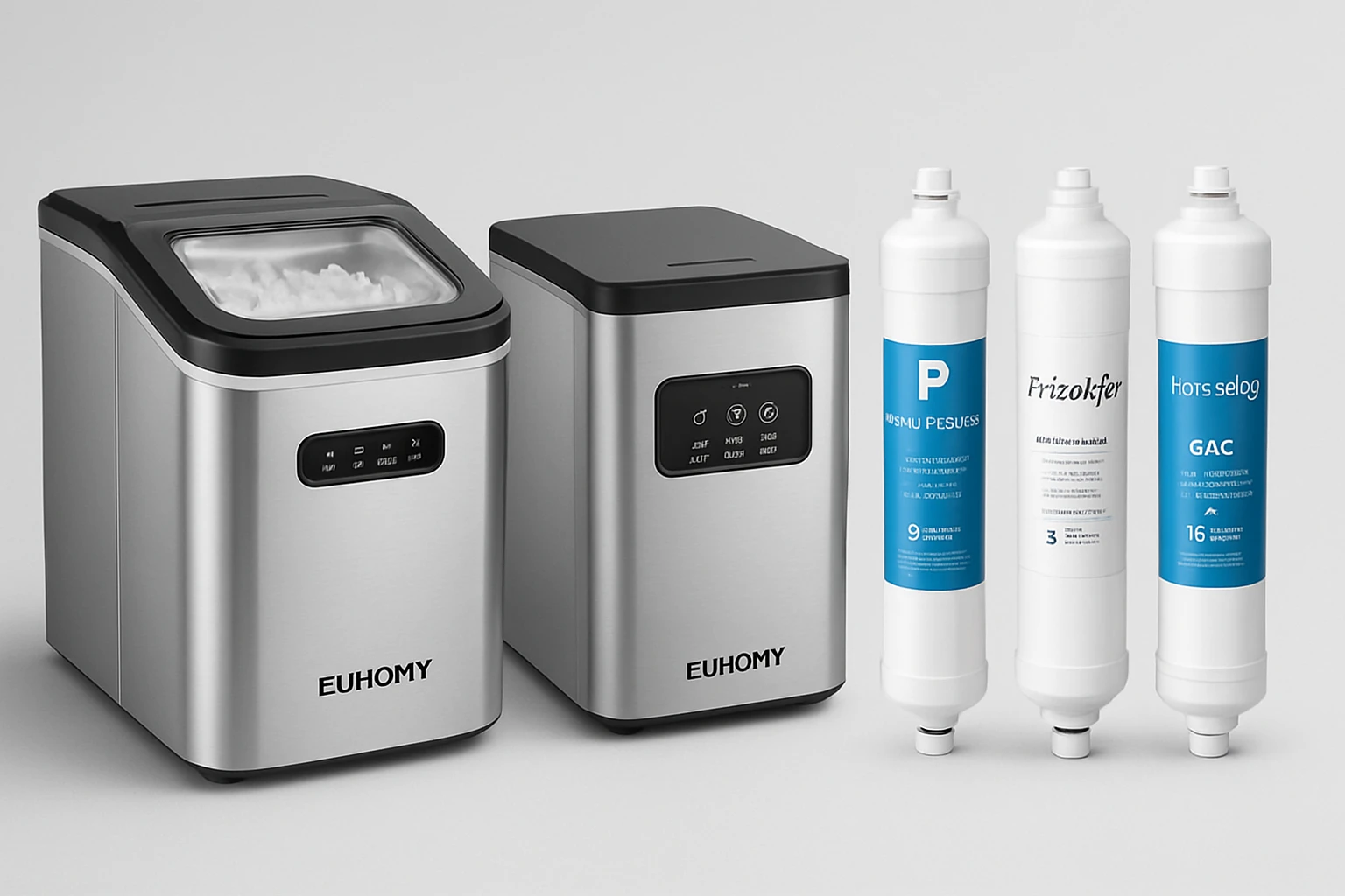 Euhomy Ice Makers vs Waterdrop & Frizzlife Filters: In‑Depth Comparison