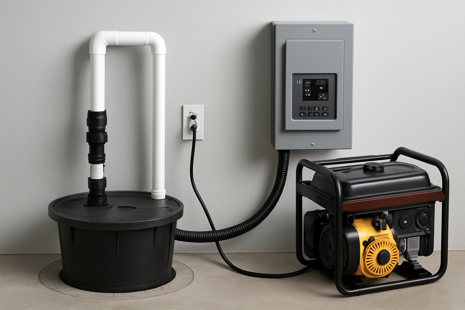 How to Integrate a Sump Pump with a Generator Transfer Switch