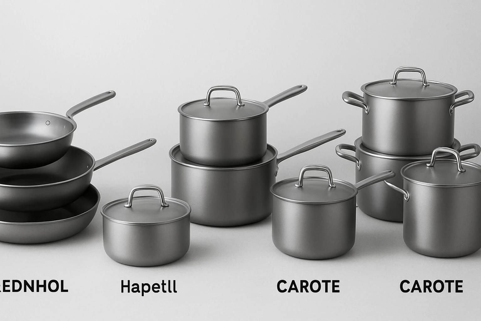 VEDNHOL vs Hapetll vs CAROTE Titanium Cookware Comparison