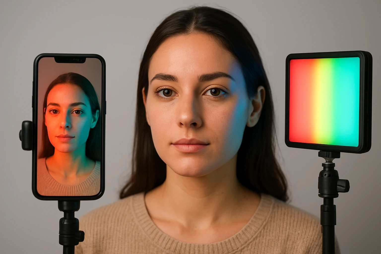 How to Achieve Natural Skin Tones with RGB Smartphone Lights