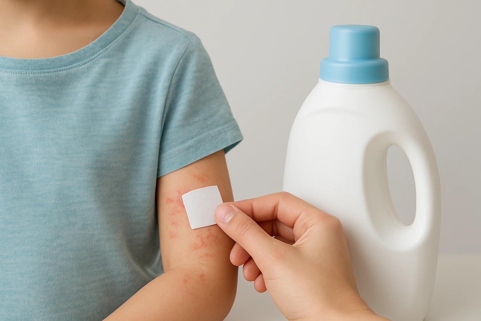 How to Patch Test Laundry Detergents for Children with Eczema