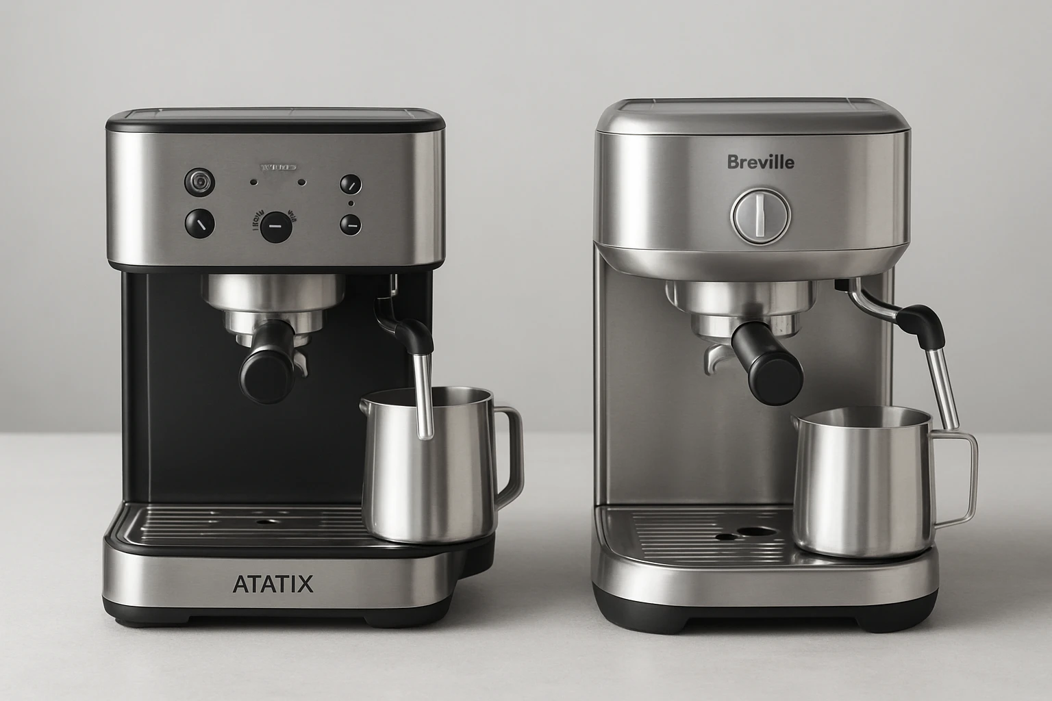 Atatix vs Breville Bambino: Detailed Espresso Machine Comparison