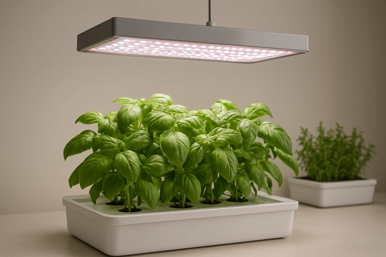 How to Optimize Light Spectrum to Maximize Flavor in Hydroponic Herbs