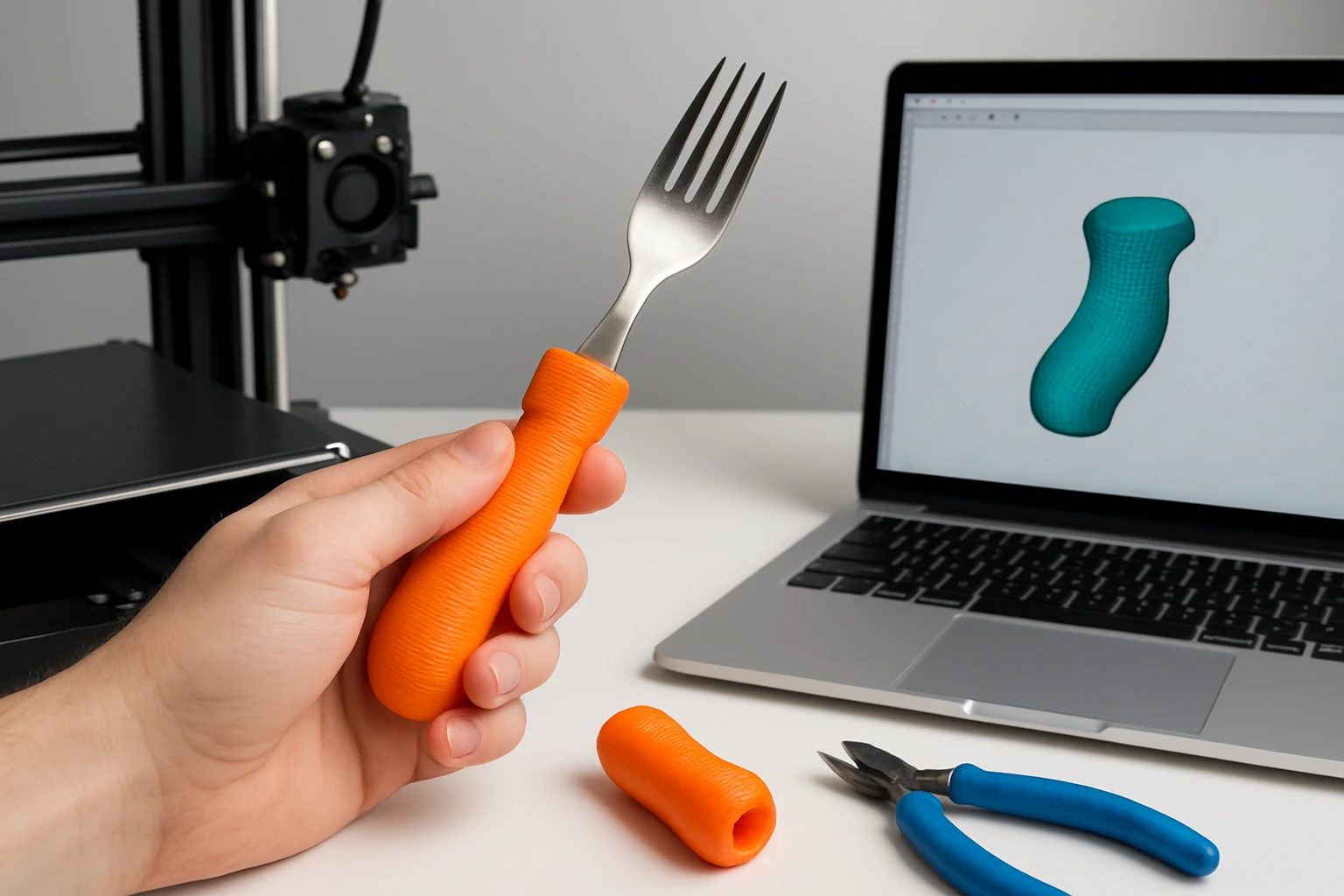 How to 3D Print Ergonomic Utensil Grips – Complete Guide