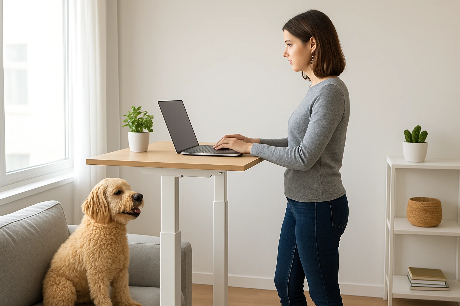 Top 10 Best Standing Desks for Pet Owners in Small Apartments