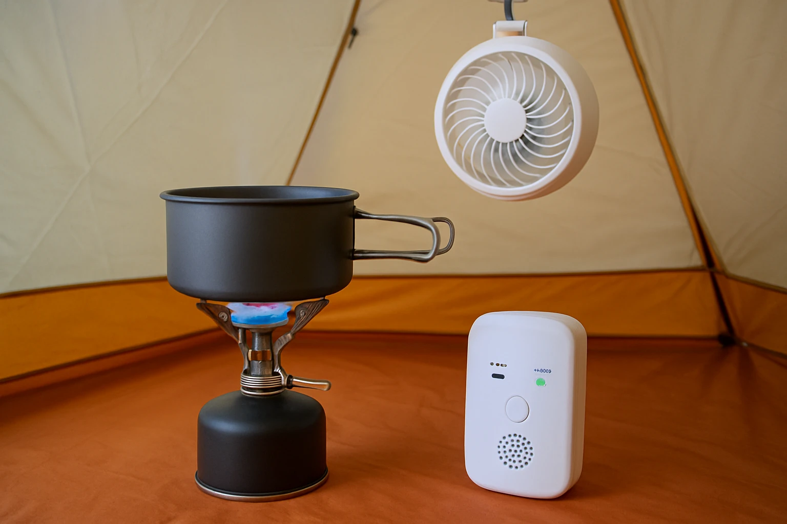 Prevent Carbon Monoxide Poisoning with a Tent Stove