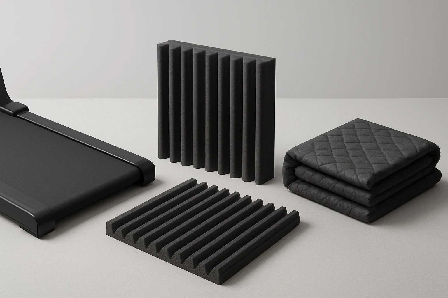 VTORY Treadmill Mat vs Geynnple Foam Panel vs MABOZOO Sound Blanket: In‑Depth Comparison