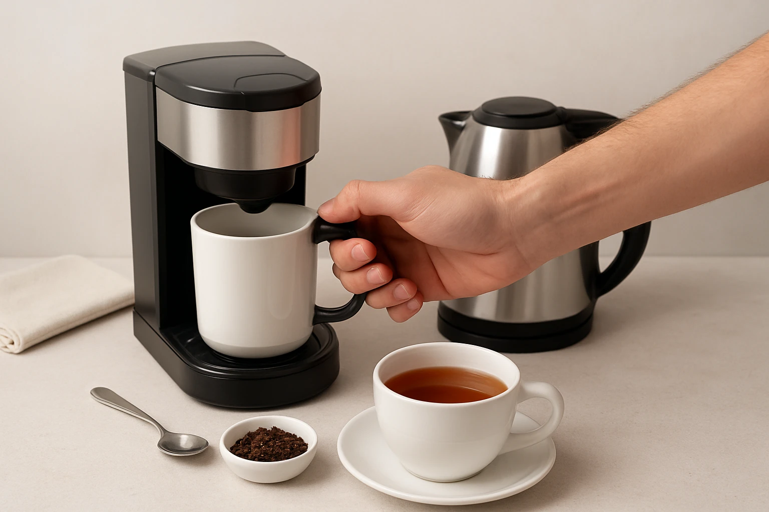 One‑Handed Coffee & Tea Morning Routine Guide