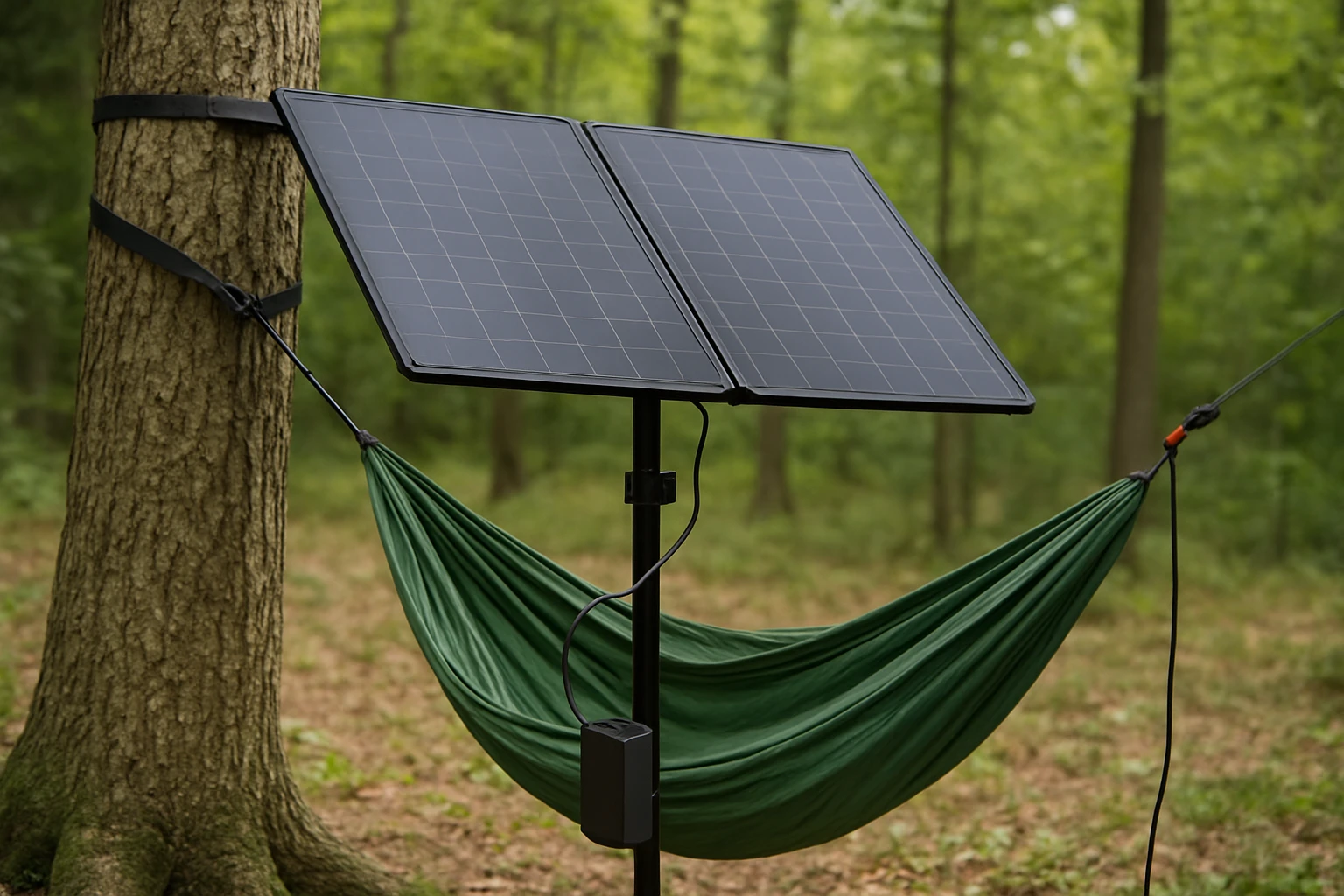 How to Integrate Solar Panels with Your Hammock Setup