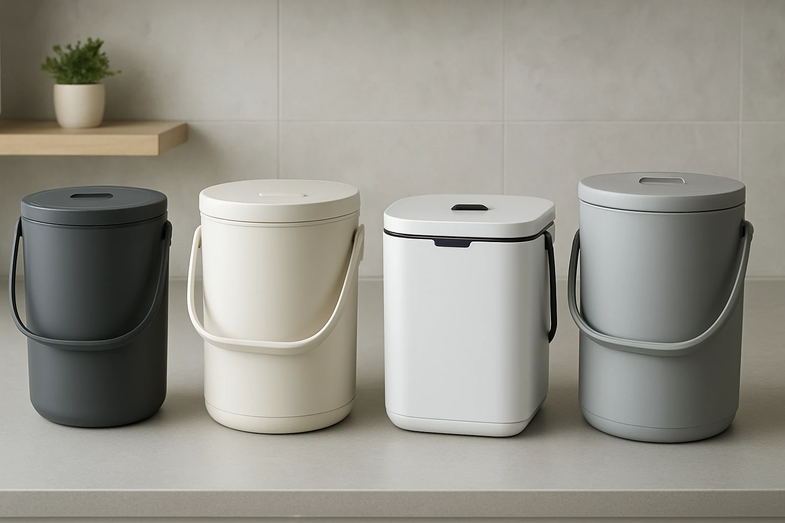 Growell vs Soliddis vs Epica vs ENLOY Kitchen Composters Comparison