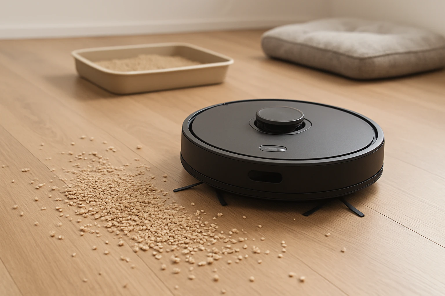 Stop Robot Vacuum From Spreading Pet Litter in 8 Steps
