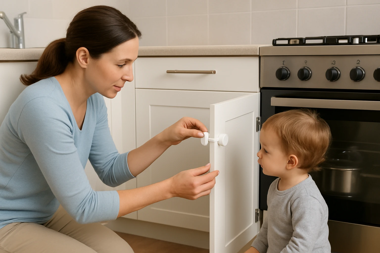 How to Childproof an Accessible Kitchen