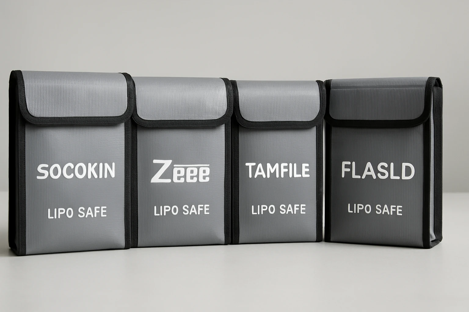 Comparing Top Fireproof Lipo Battery Bags: Socokin, Zeee, Tamfile & FLASLD
