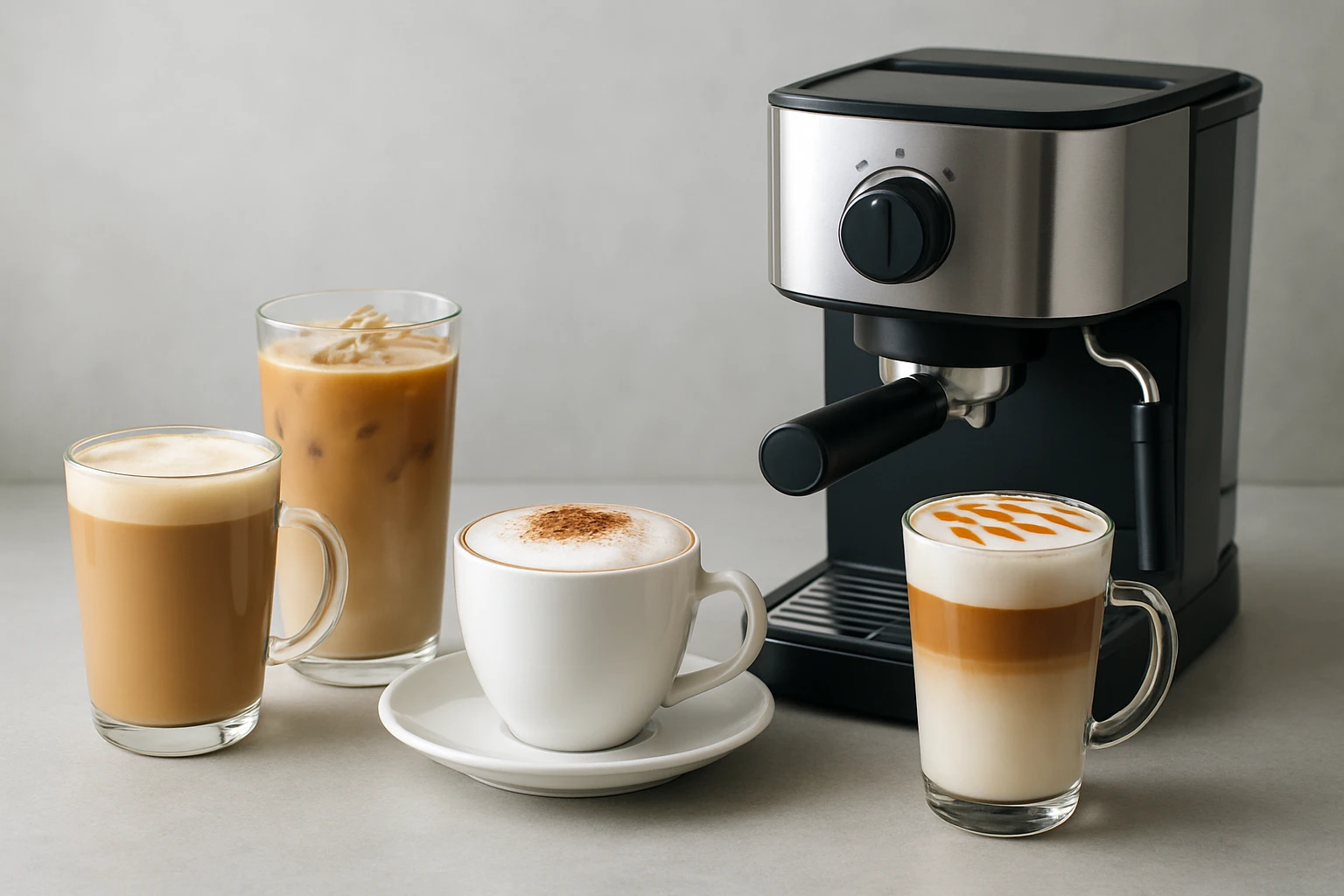 12 Cafe‑Style Drinks You Can Make at Home with a Compact Espresso Machine