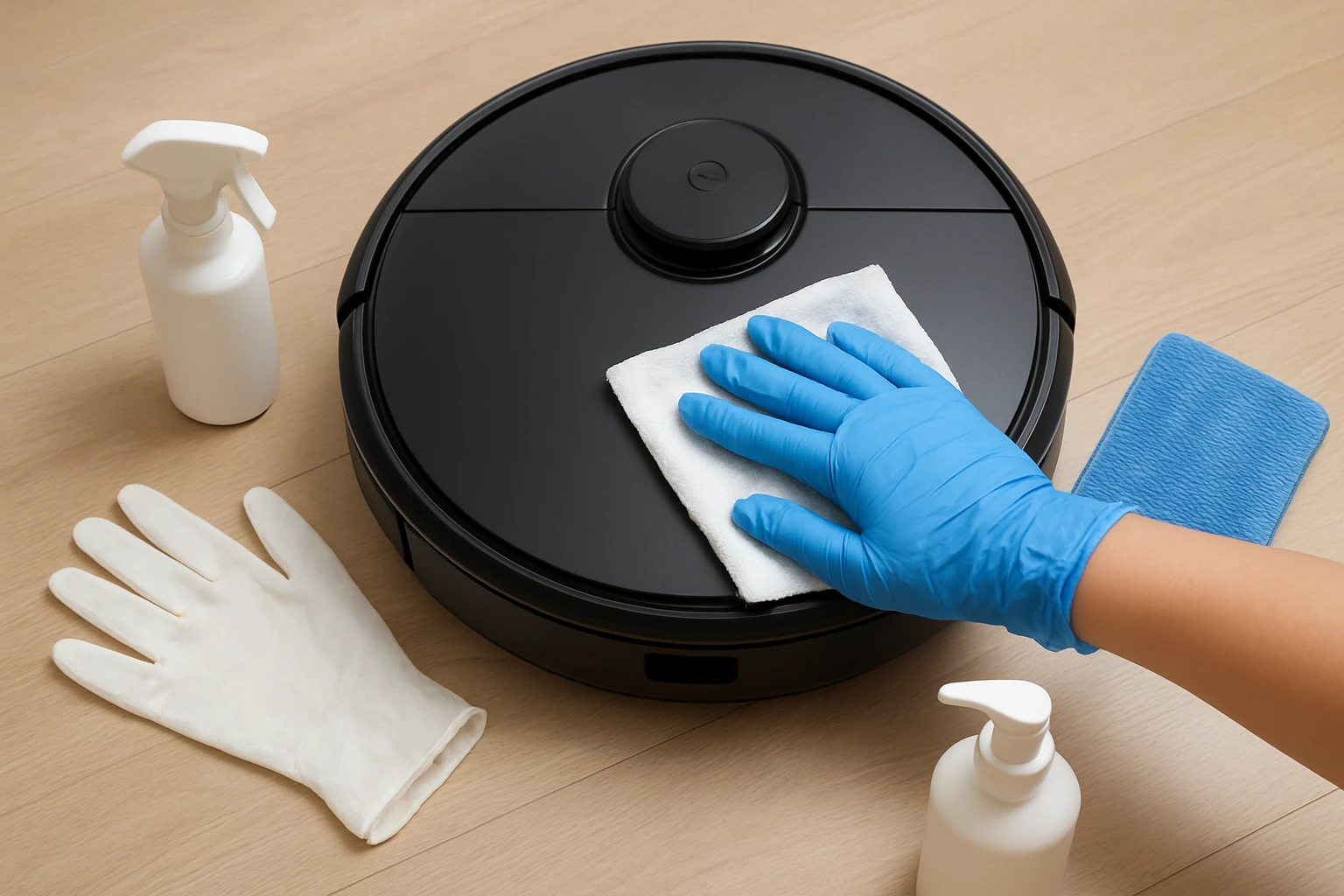 How to Sanitize a Robot Vacuum After a Pet Accident