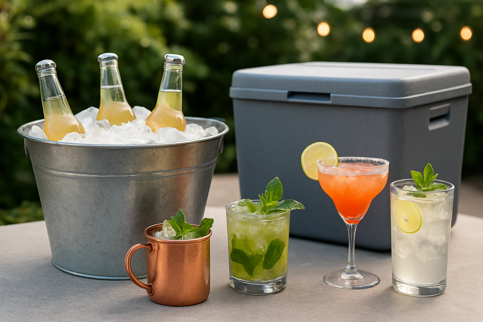 Cold Cocktails Without Electricity – Outdoor Party Guide