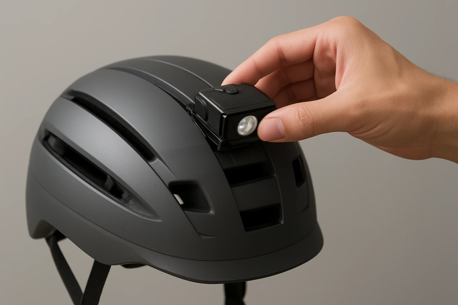 How to Attach a Helmet Light to a Foldable Helmet – No-Drill Guide