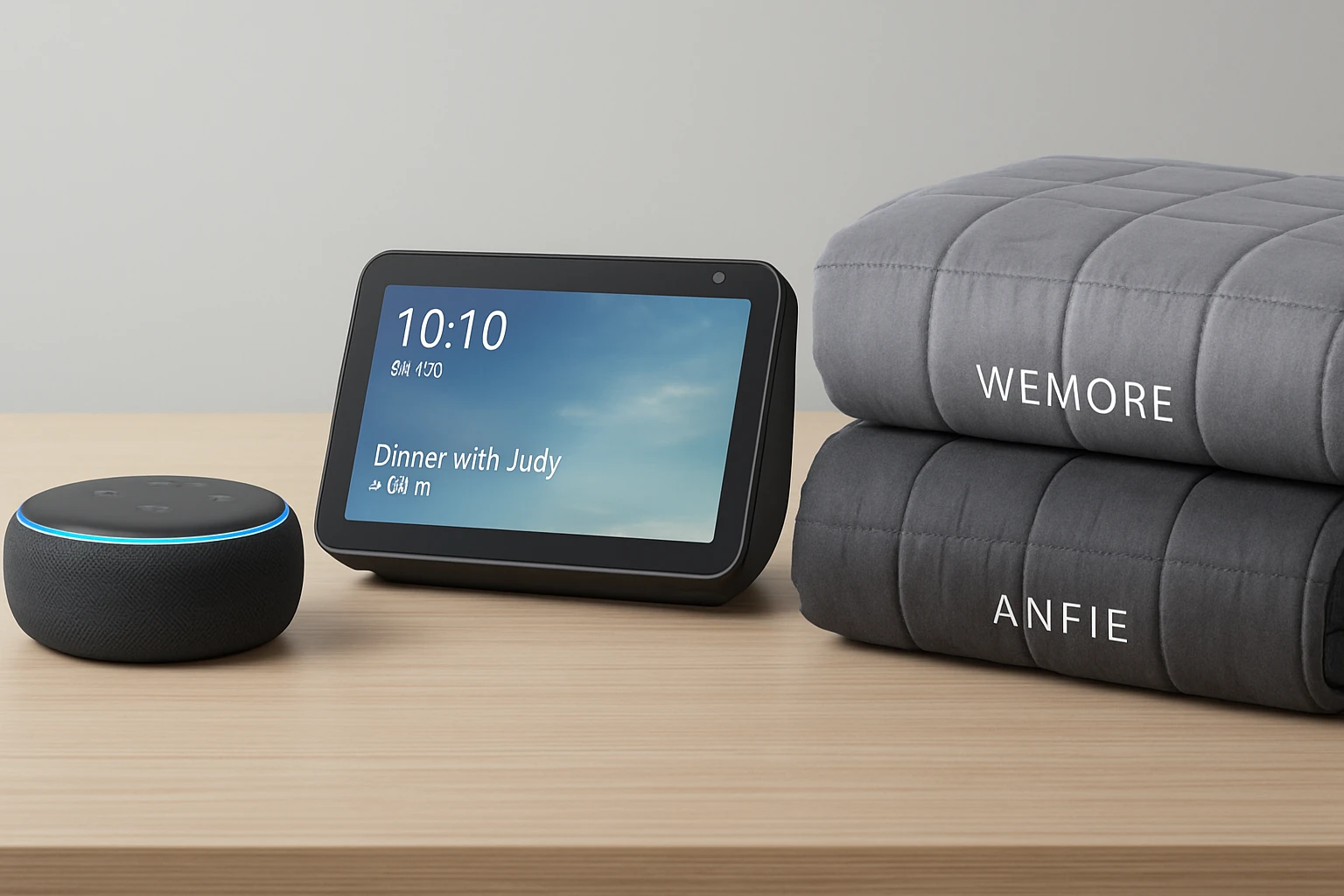 Amazon Echo Dot vs Echo Show 8 vs Weighted Blankets: Detailed Comparison