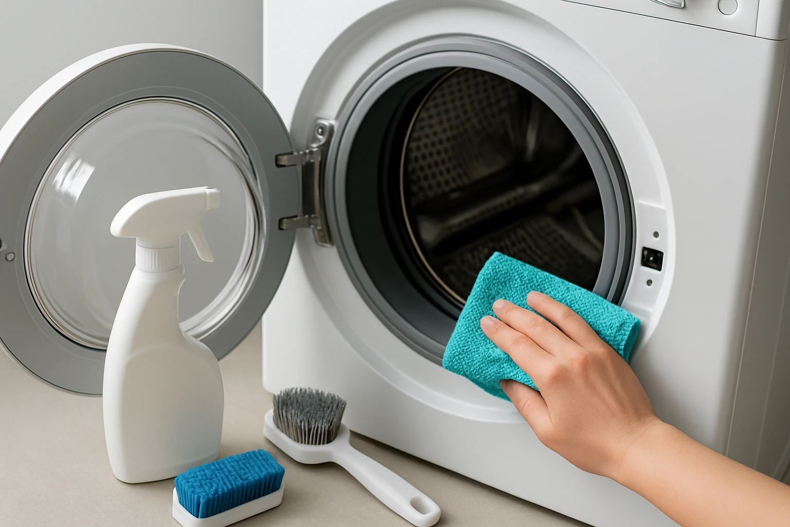 Deep Clean Front-Load Washer: Eczema‑Safe Guide