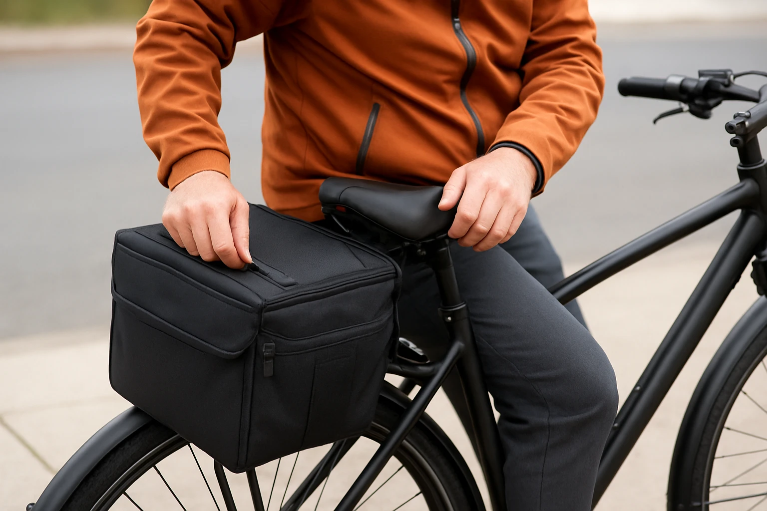 Easy-Access Panniers for Riders with Limited Mobility