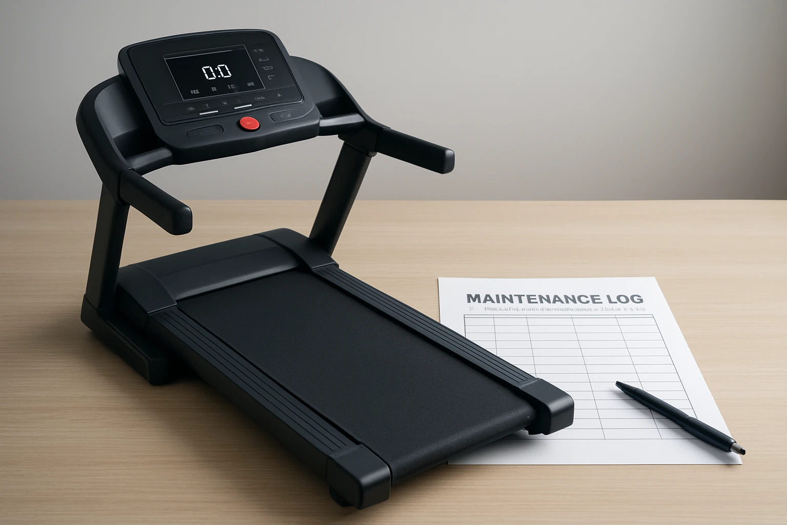 How to Use a Maintenance Log Template to Maximize Your Folding Treadmill’s Resale Value