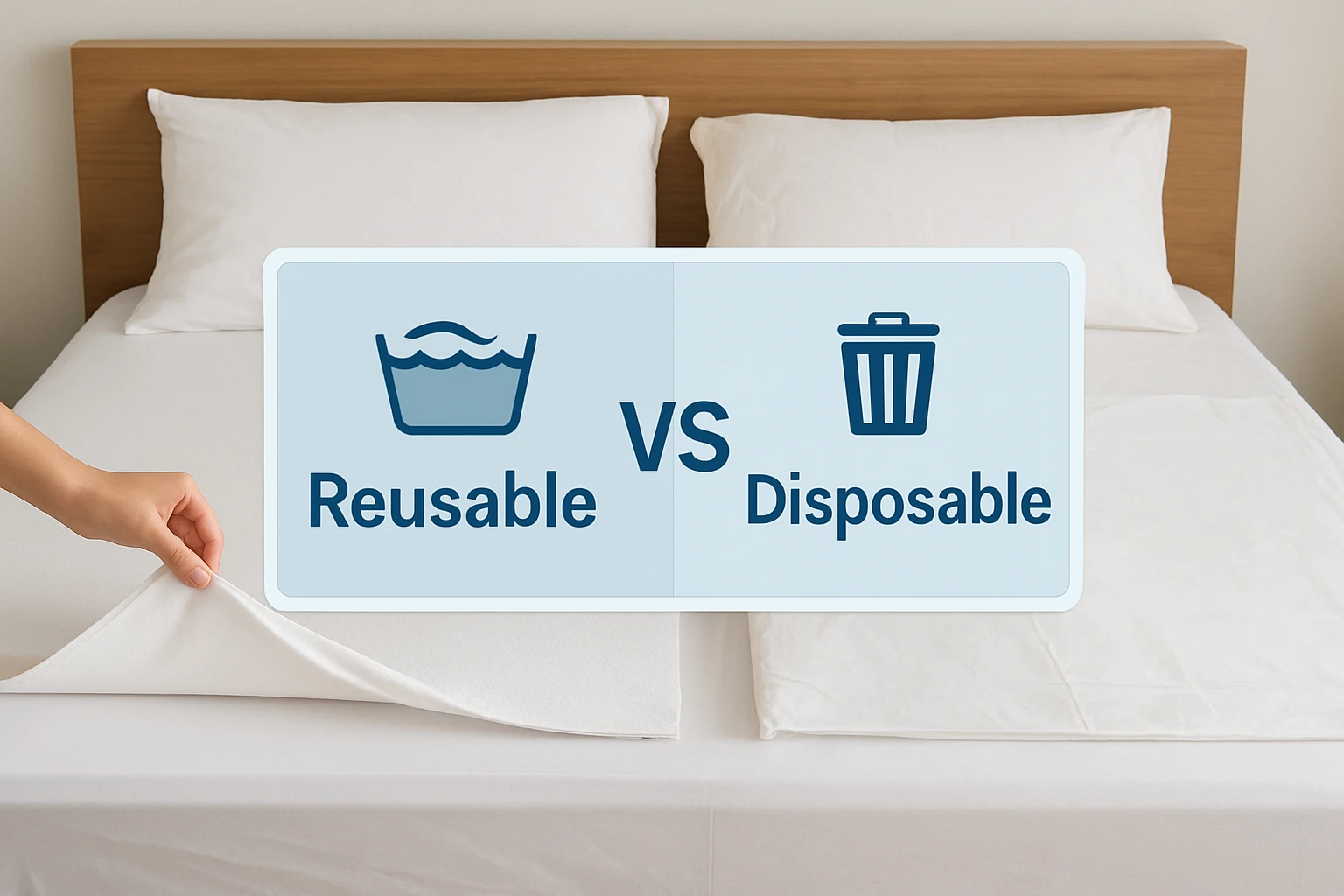 Ultimate Guide to Reusable vs Disposable Waterproof Bedding