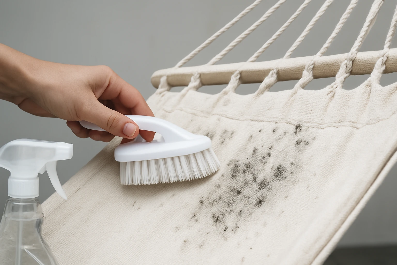 How to Remove Mildew from Hammock Fabric Safely