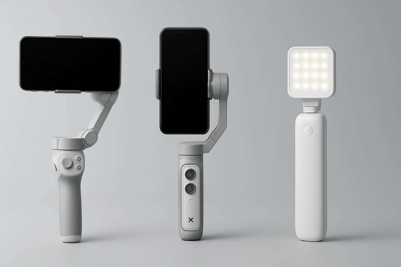 DJI OM 4 vs Hohem iSteady X3 SE vs DUIDESHI Selfie Light: In‑Depth Comparison