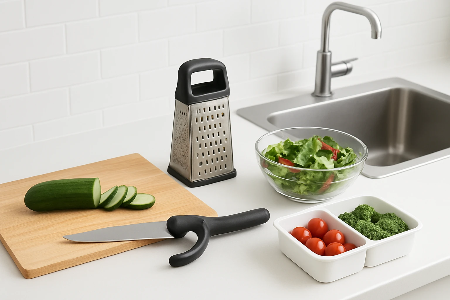 How to Design a One-Handed Meal Prep Station Layout