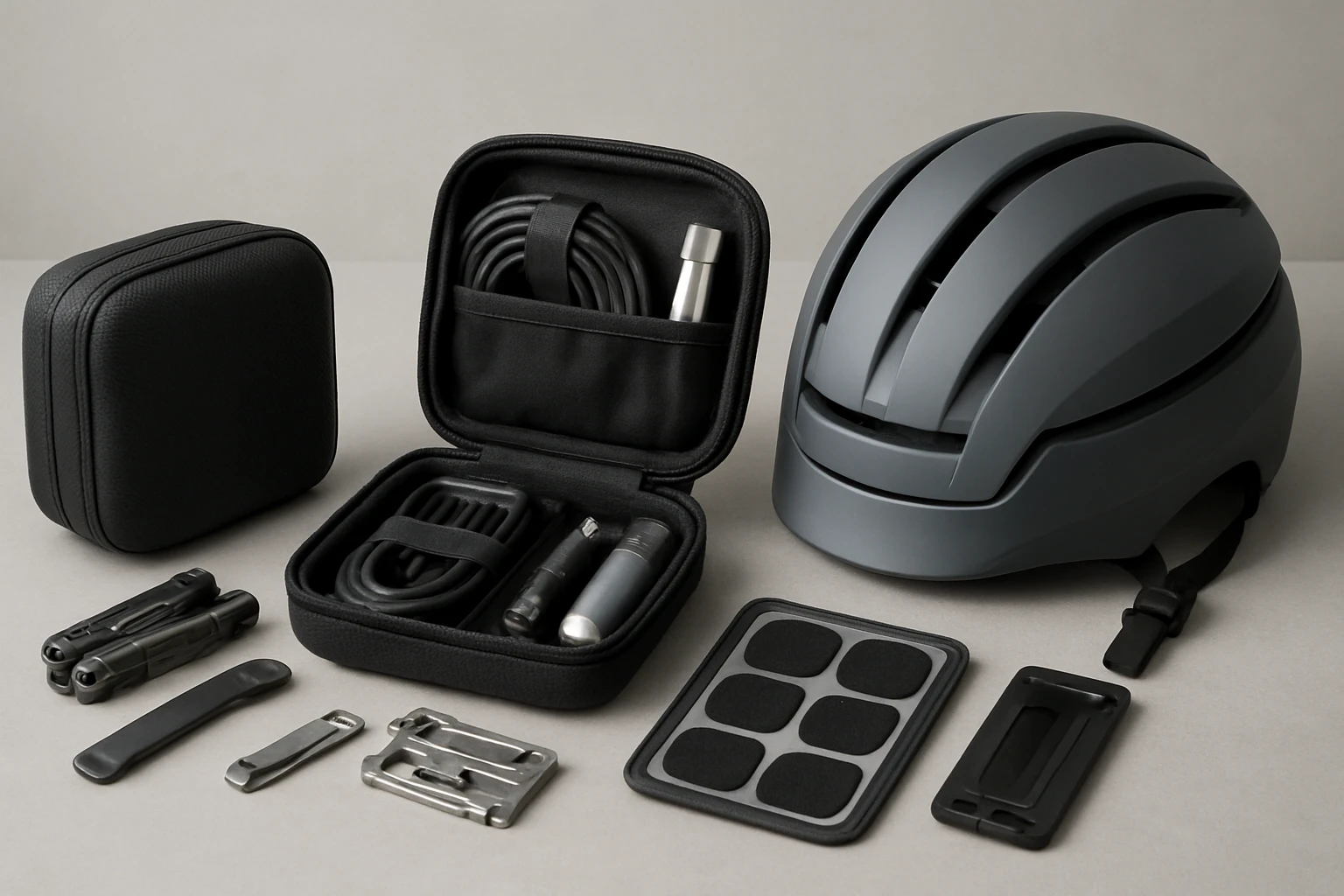 12 Best Compact Emergency Repair Kits and Folding Bike Helmets