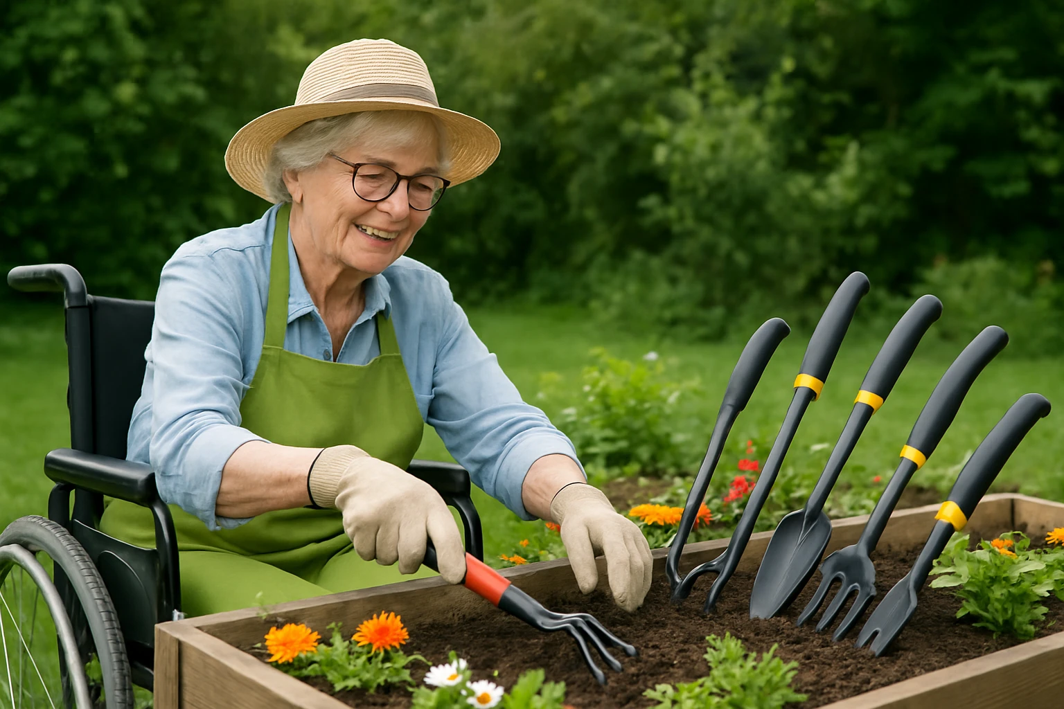 Top 12 Wheelchair-Accessible Gardening Tools for Seniors