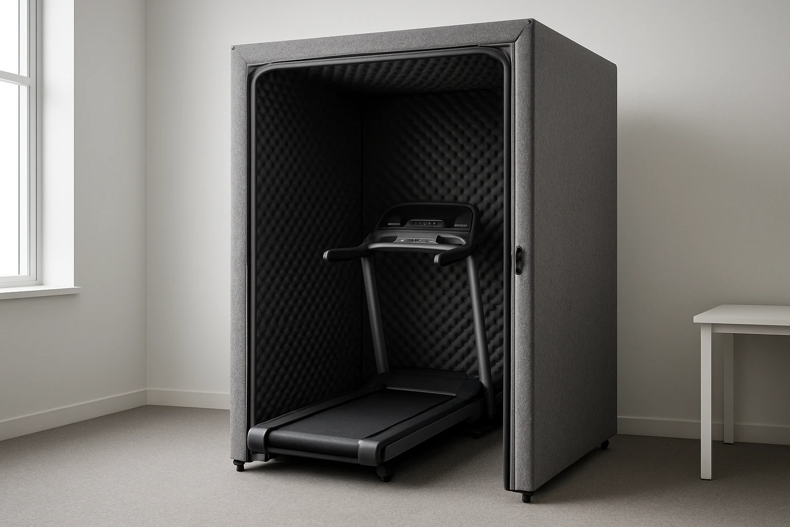How to Build a Portable Treadmill Sound Booth