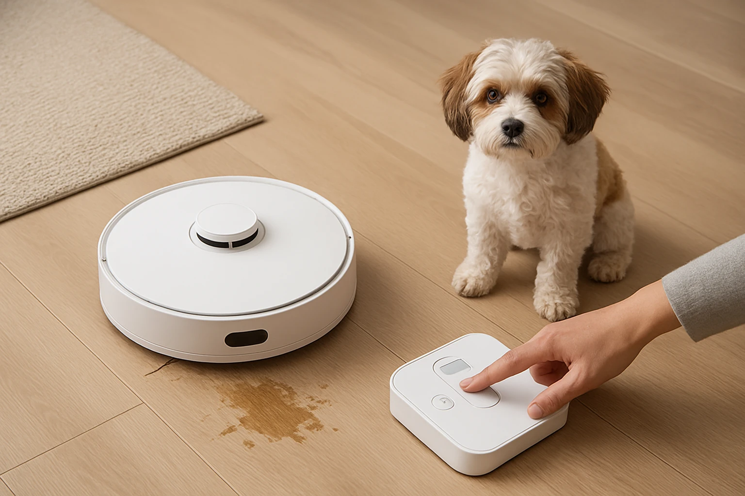 How to Adjust Robot Vacuum Mop Settings After Pet Messes